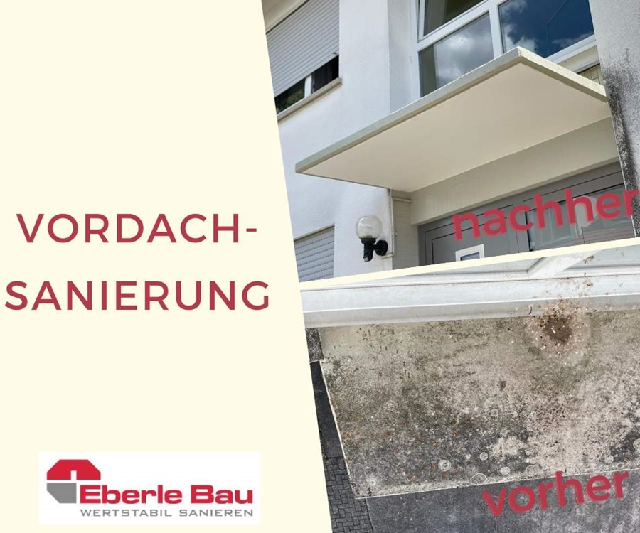 Vordachsanierung